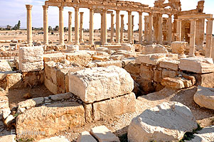 Palmyre - colonnade - n15 